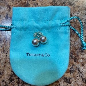 Tiffany & Co 10mm sterling silver ball earrings